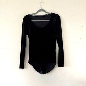 J.Crew Velvet Bodysuit